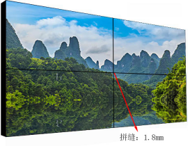 1.8mm 55寸液晶拼接显示屏